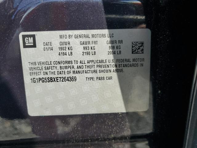 2014 CHEVROLET CRUZE LTZ - 1G1PG5SBXE7264369