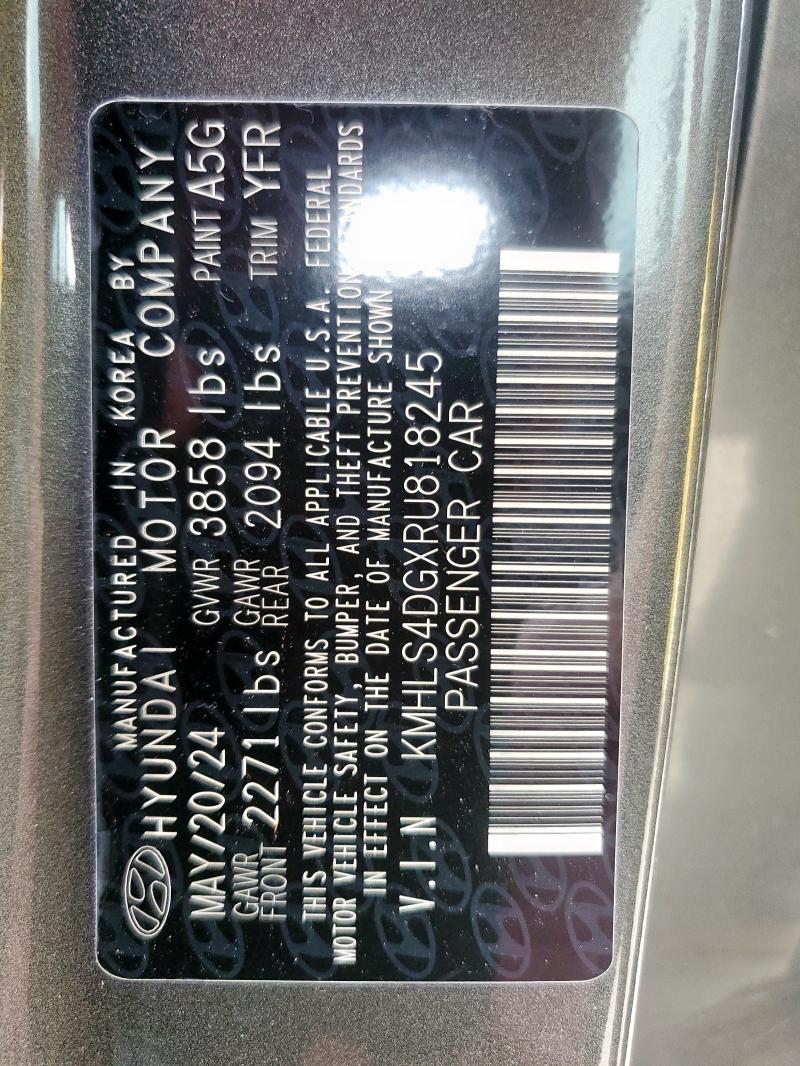 2024 HYUNDAI ELANTRA SE KMHLS4DGXRU818245