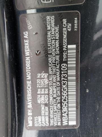 2016 BMW 435 XI WBA3R5C56GK373109