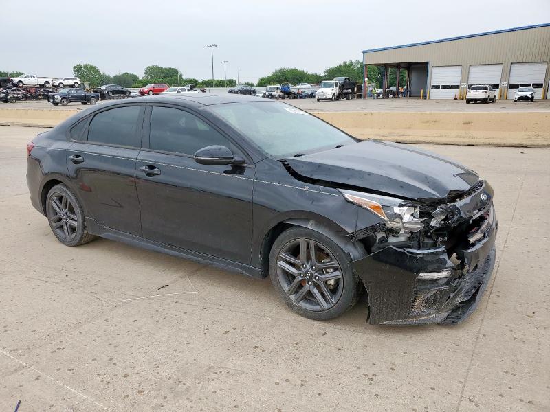 Vin: 3kpf34ad1me280003, lot: 57351445, kia forte gt line 20214