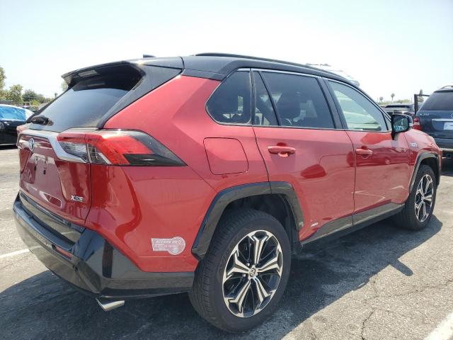 TOYOTA RAV4 PRIME 2023 red  hybrid engine JTMFB3FV6PD149928 photo #4