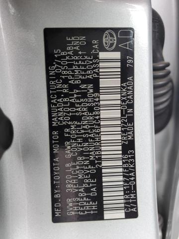 2015 TOYOTA COROLLA L 2T1BURHE6FC480349
