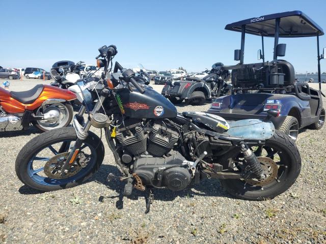 HARLEY-DAVIDSON XL883 IRON 2017 black  gas 1HD4LE216HC403128 photo #4