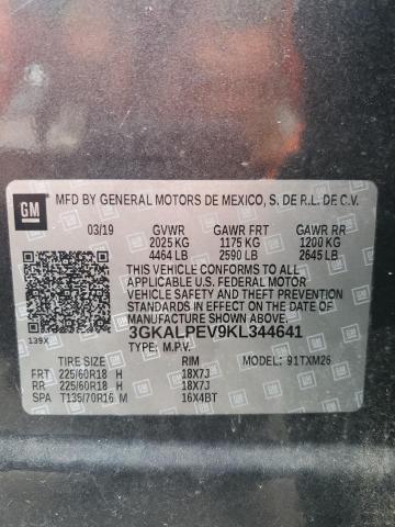 2019 GMC TERRAIN SL - 3GKALPEV9KL344641