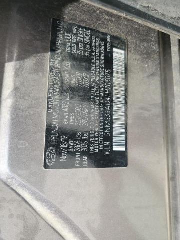 2020 HYUNDAI SANTA FE S - 5NMS33AD4LH203075