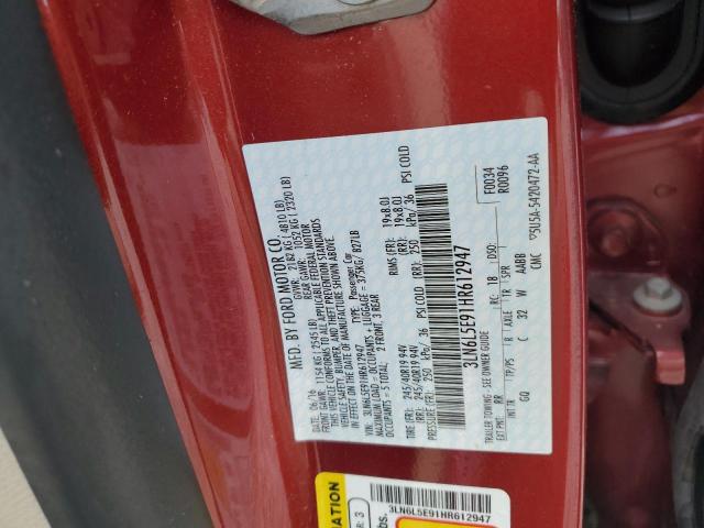 2017 LINCOLN MKZ RESERV - 3LN6L5E91HR612947