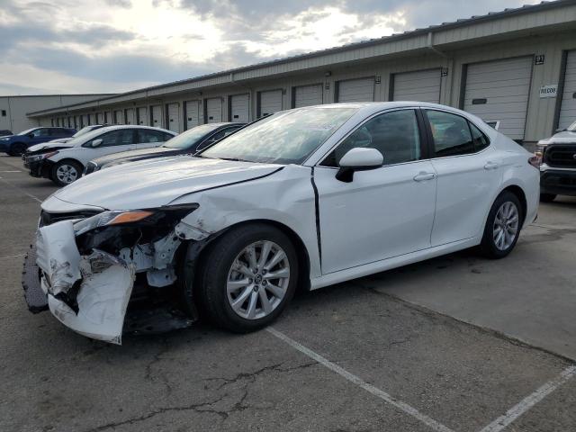 TOYOTA CAMRY L 2019 white  gas 4T1B11HK5KU268857 photo #1