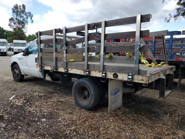 FORD F350 SUPER 2005 white  gas 1FDWF36525EB83713 photo #3