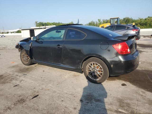 TOYOTA SCION TC 2006 black  gas JTKDE177260109251 photo #3