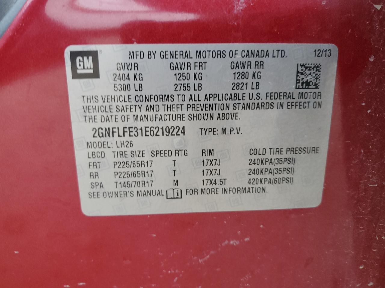 CHEVROLET EQUINOX LT