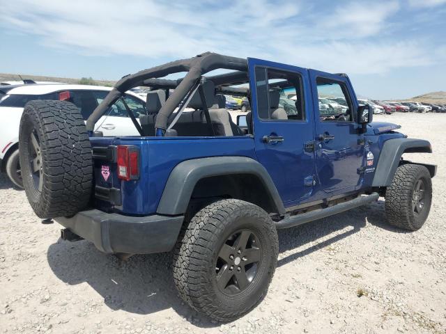 JEEP WRANGLER U 2009 blue  gas 1J4GA39109L739495 photo #4