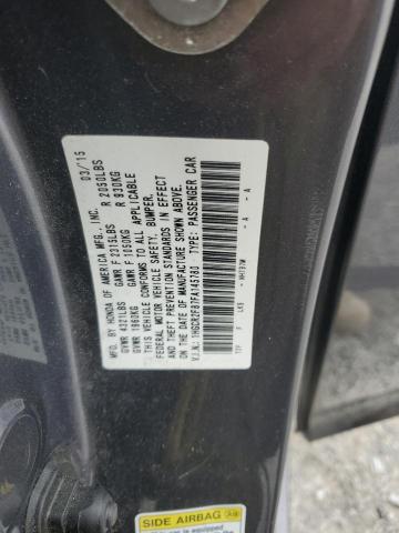 2015 HONDA ACCORD EXL - 1HGCR2F87FA145780