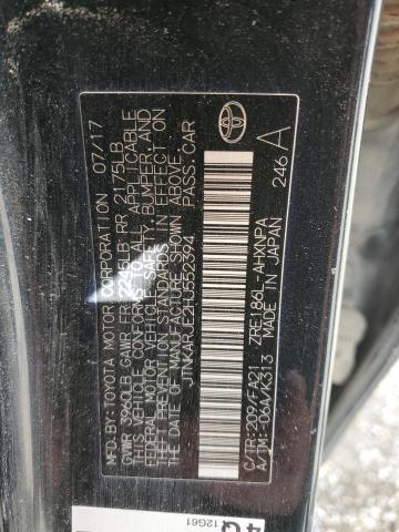 2017 TOYOTA CORROLLA JTNKARJE2HJ552394