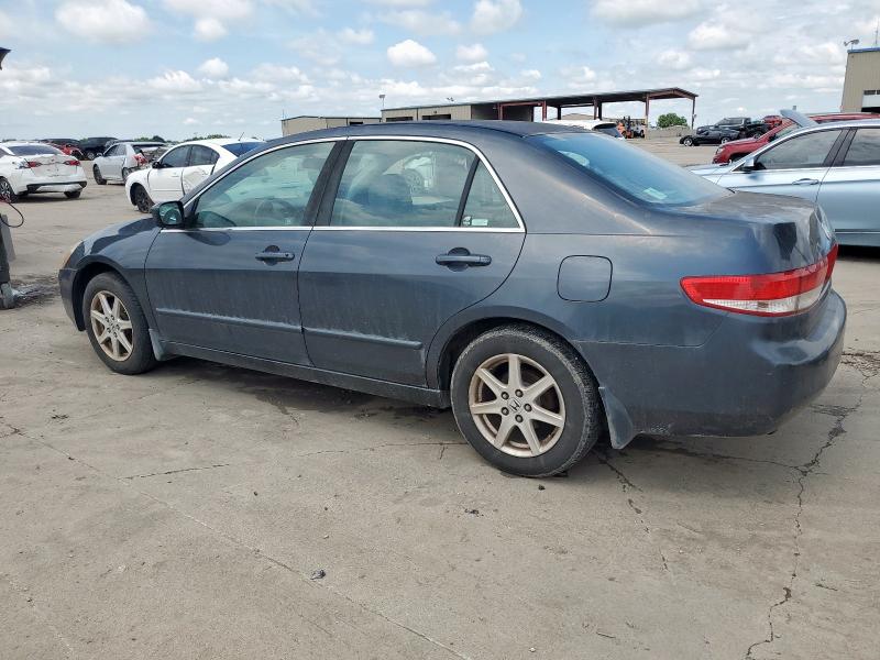 HONDA ACCORD EX 2003 blue sedan 4d gas 1HGCM66503A033734 photo #3