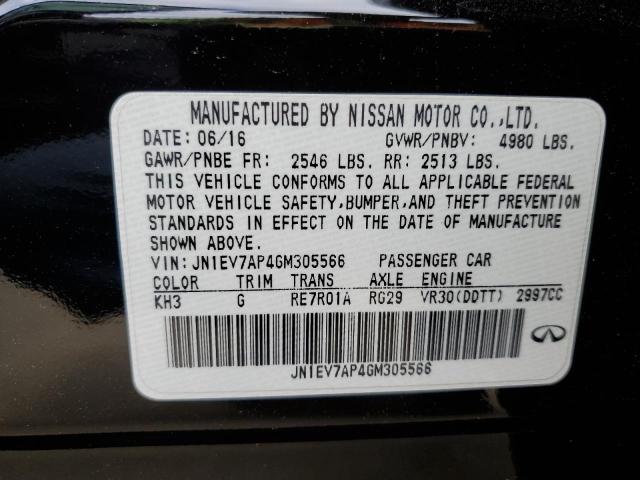 2016 INFINITI Q50 PREMIU - JN1EV7AP4GM305566