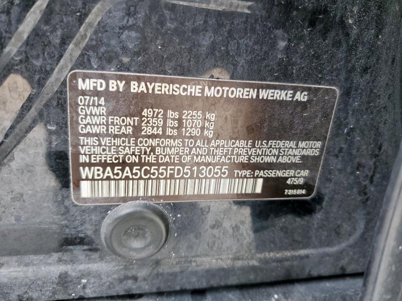 2015 BMW 528 I - WBA5A5C55FD513055