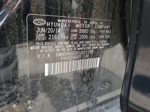 2015 HYUNDAI ELANTRA SE - KMHDH4AE5FU261598