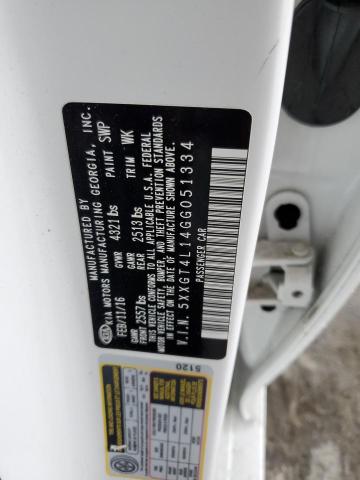 2016 KIA OPTIMA - 5XXGT4L14GG051334
