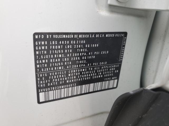 2024 VOLKSWAGEN TAOS SE - 3VVUX7B23RM094813