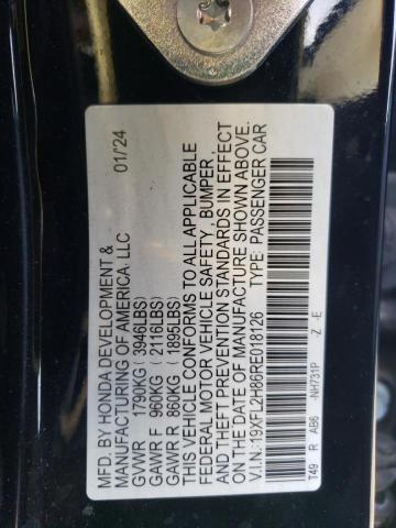 2024 HONDA CIVIC SPOR - 19XFL2H86RE018126