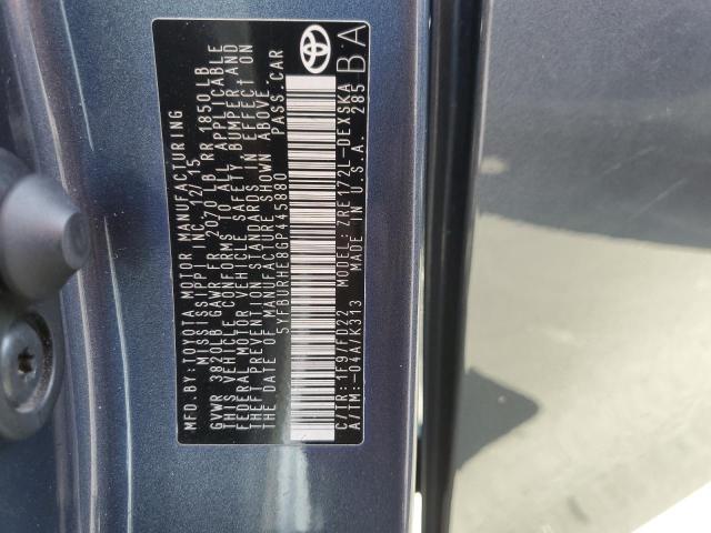 2016 TOYOTA COROLLA L - 5YFBURHE8GP445880