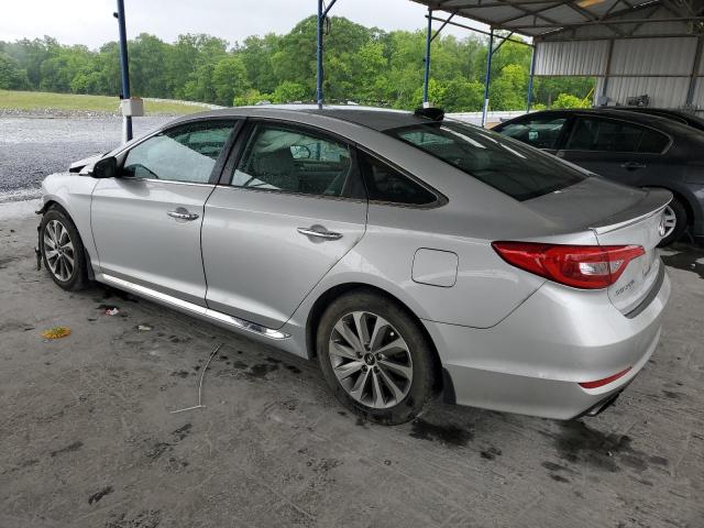 Vin: 5npe34afxhh443262, lot: 56142925, hyundai sonata sport 20172