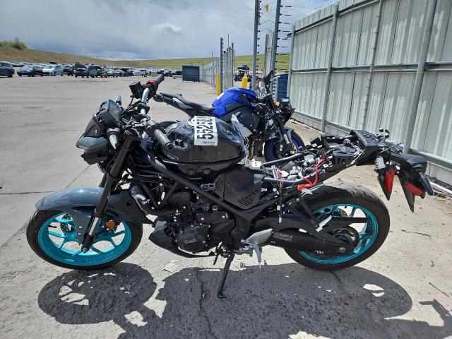YAMAHA MT-03 2023 black  gas MH3RH20Y4PK011505 photo #4