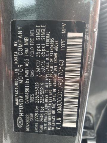 2024 HYUNDAI TUCSON SEL KM8JCCD17RU170843
