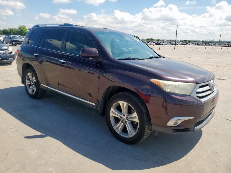 Vin: 5tdyk3eh3ds090745, lot: 54632835, toyota highlander limited 20134