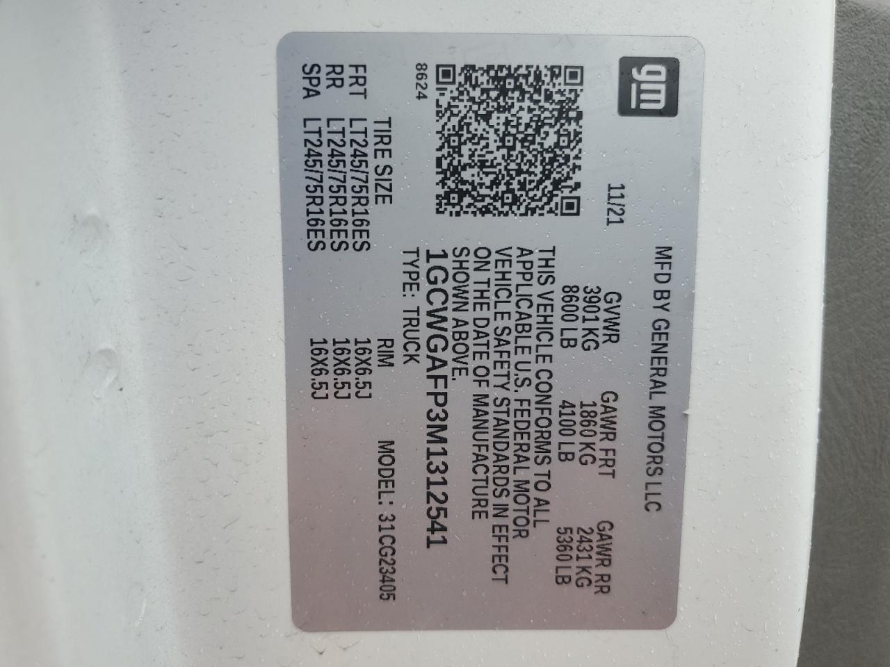 CHEVROLET EXPRESS G2