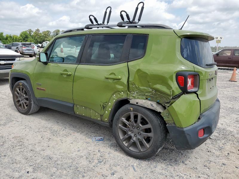 Vin: zaccjabwxgpc84761, lot: 57351695, jeep renegade latitude 20162