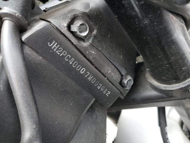 2007 HONDA CBR600 RR JH2PC40007M003682