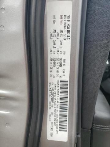 2015 DODGE DURANGO LI 1C4RDJDG0FC729907
