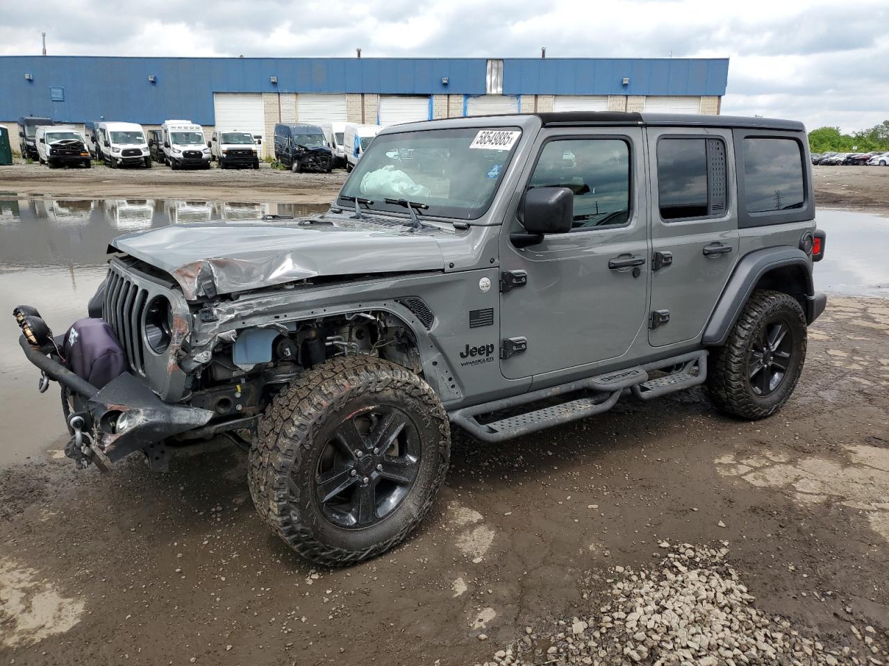  Salvage Jeep Wrangler