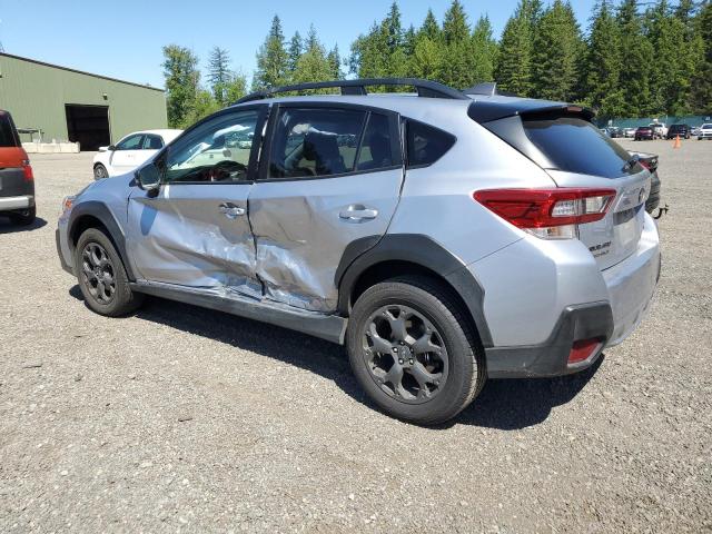 SUBARU CROSSTREK 2022 silver  gas JF2GTHSC2NH235960 photo #3