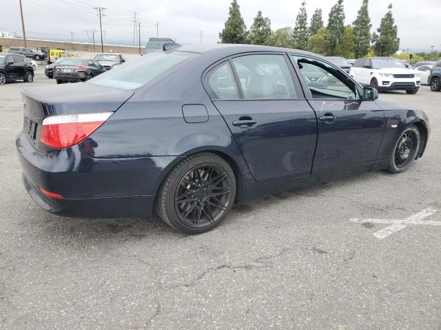 BMW 550 I 2006 blue sedan 4d gas WBANB53526CP01289 photo #4