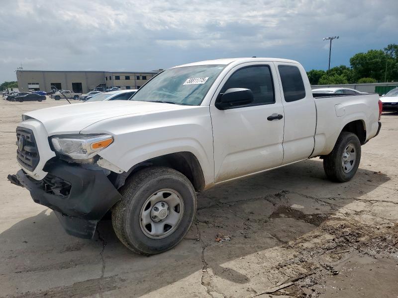 TOYOTA TACOMA ACC 2019 white  gas 5TFRX5GN4KX161494 photo #1