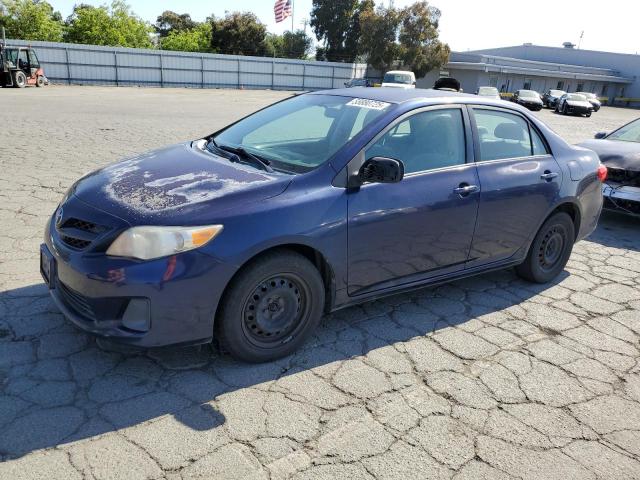 TOYOTA COROLLA BA 2011 blue  gas 2T1BU4EE9BC648258 photo #1