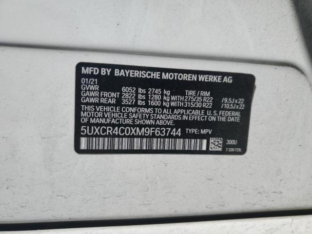5uxcr4c0xm9f63744 - 2021 Bmw x5 sdrive 40i - #57341645