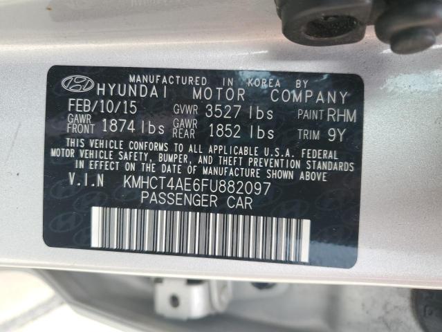 2015 HYUNDAI ACCENT GLS - KMHCT4AE6FU882097
