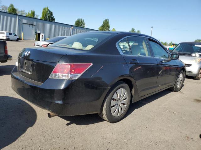 HONDA ACCORD LX 2009 black  gas 1HGCP26379A053163 photo #4