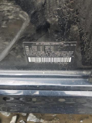 2019 SUBARU IMPREZA SP 4S3GKAJ60K3620267