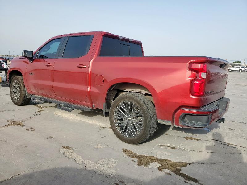 CHEVROLET SILVERADO 2020 burgundy  gas 3GCPWDED7LG194218 photo #3