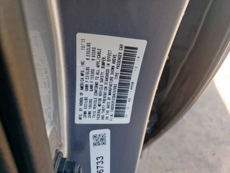 2016 HONDA ACCORD SPO - 1HGCR2F53GA052892