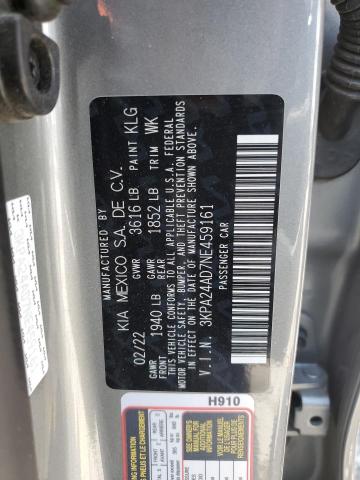 2022 KIA RIO LX 3KPA24AD7NE459161