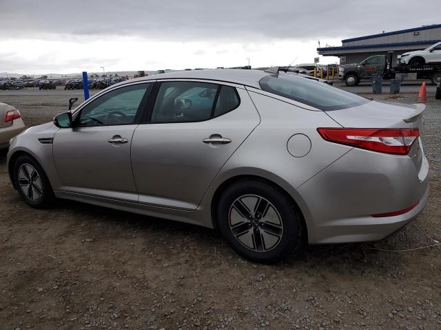 KIA OPTIMA HYB 2012 silver  hybrid engine KNAGM4AD7C5018835 photo #3