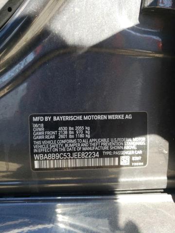 2018 BMW 330 I WBA8B9C53JEE82234