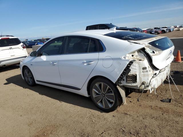 HYUNDAI IONIQ LIMI 2017 white  hybrid engine KMHC85LC1HU051550 photo #3