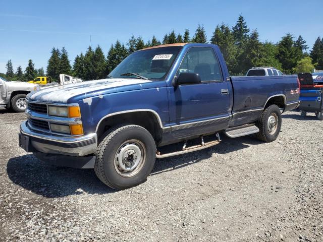 CHEVROLET GMT-400 K2 1995 blue  gas 1GCFK24K7SE228644 photo #1