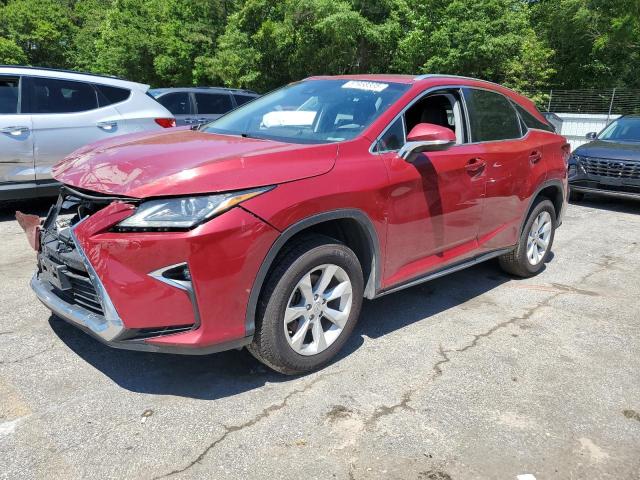 LEXUS RX 350 BAS 2016 red 4dr spor gas 2T2BZMCA0GC038706 photo #1